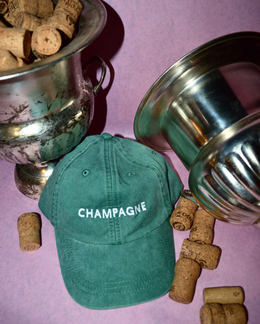 Champagne Dad Cap
