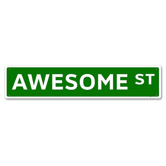 Street Signs Kolorcoat™ Metal Bar Sign