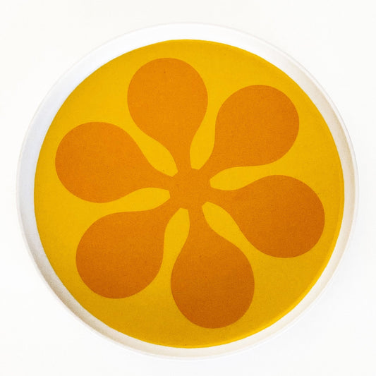 Modfest Melamine Salad Plates - Yellow - Set of 4