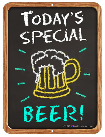 Today's Special Kolorcoat™ Metal Bar Signs